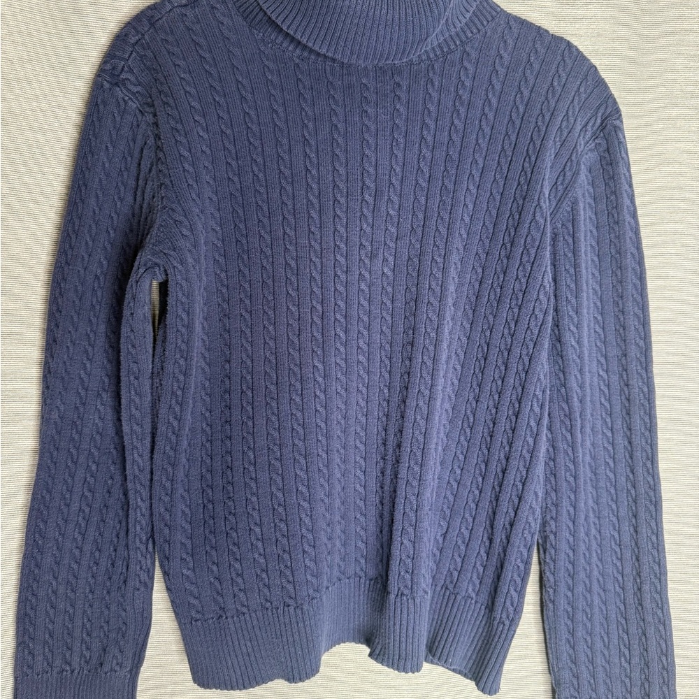 American Living Navy Knit Sweater